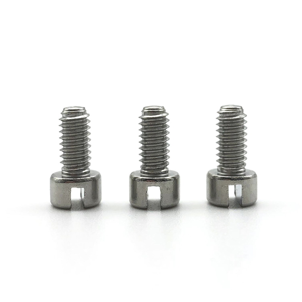 一字圆柱头机牙螺丝不锈钢开槽··· 一字圆柱头机牙螺丝不锈钢开槽···